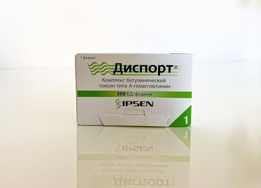 Диспорт – французский препарат ботулотоксина типа А