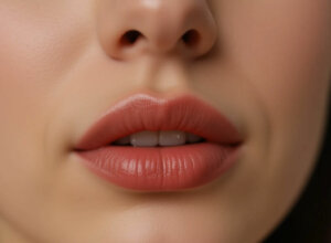 Форма губ Бантик после увеличения