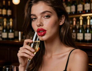 Пила алкоголь после увеличения губ